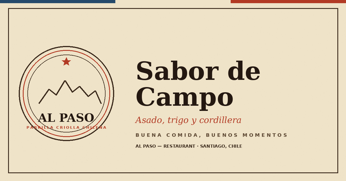 Landing page de Al Paso